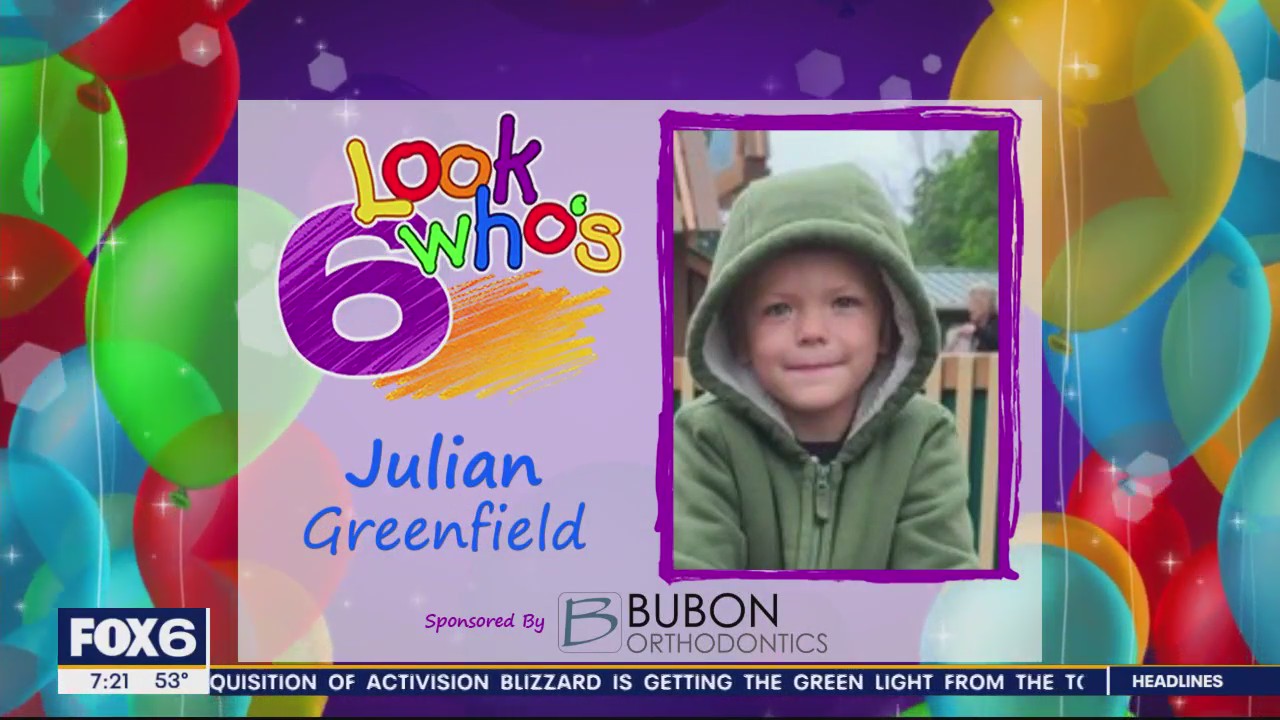 Look who's 6 on Saturday, Oct. 14, 2023