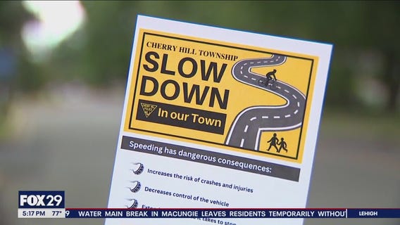 New initiative to slow down drivers in Cherry Hill