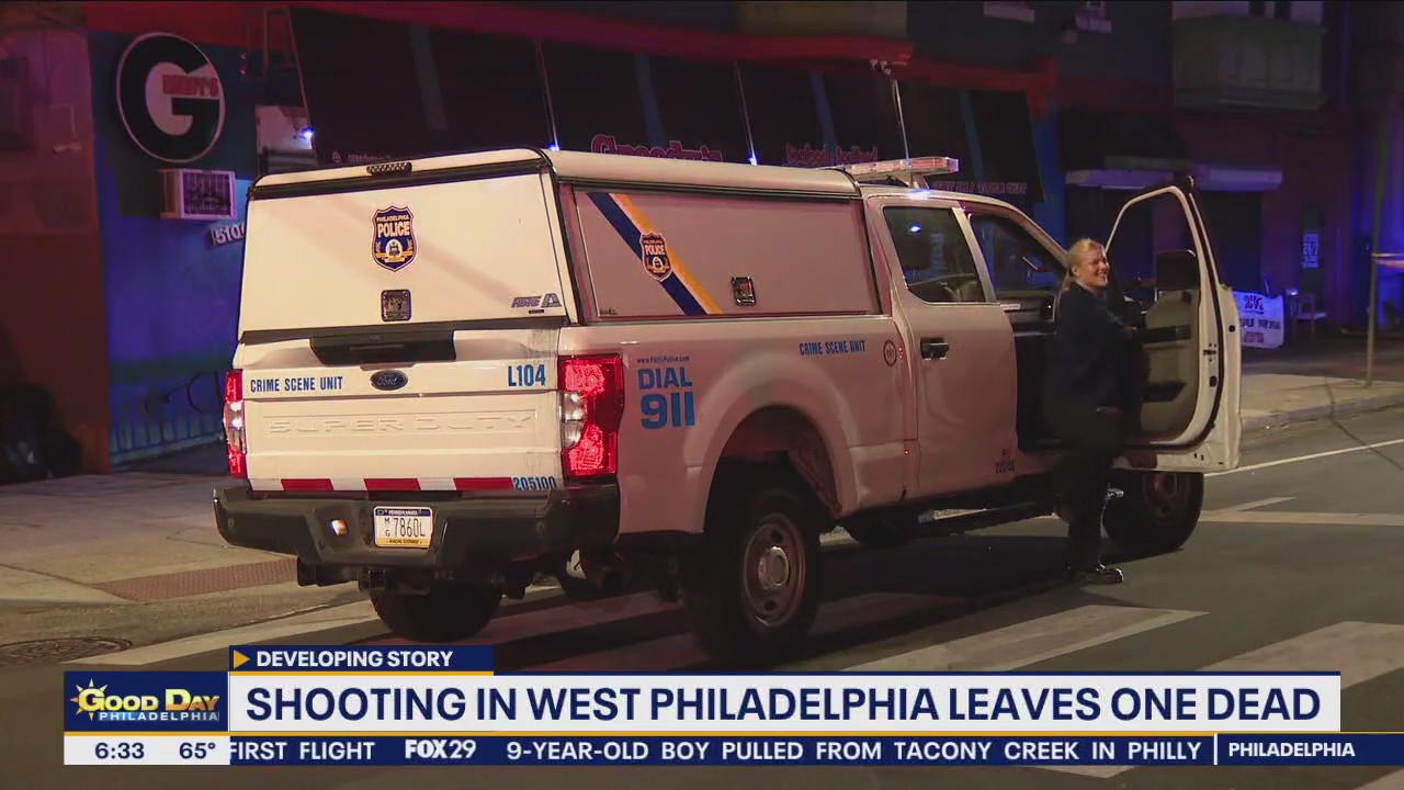 Shooting in West Philadelphia leaves one person dead | FOX 29 Philadelphia