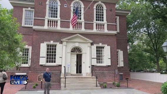 FOX 29 Live: Bill tours Carpenters' Hall