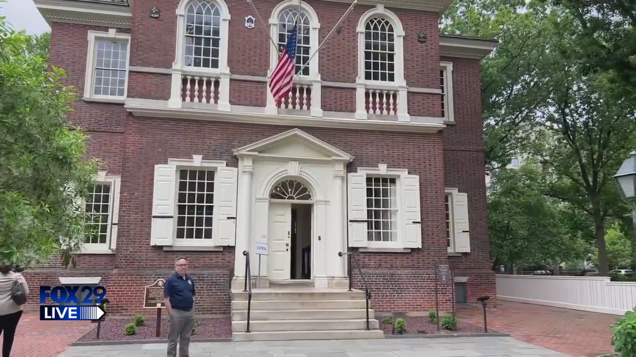 FOX 29 Live: Bill tours Carpenters' Hall