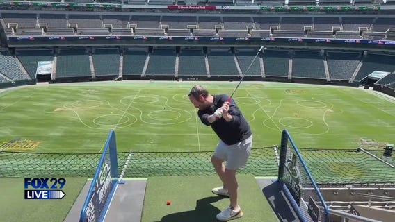 FOX 29 LIVE: Lincoln Financial Field gets turned into a golf course?