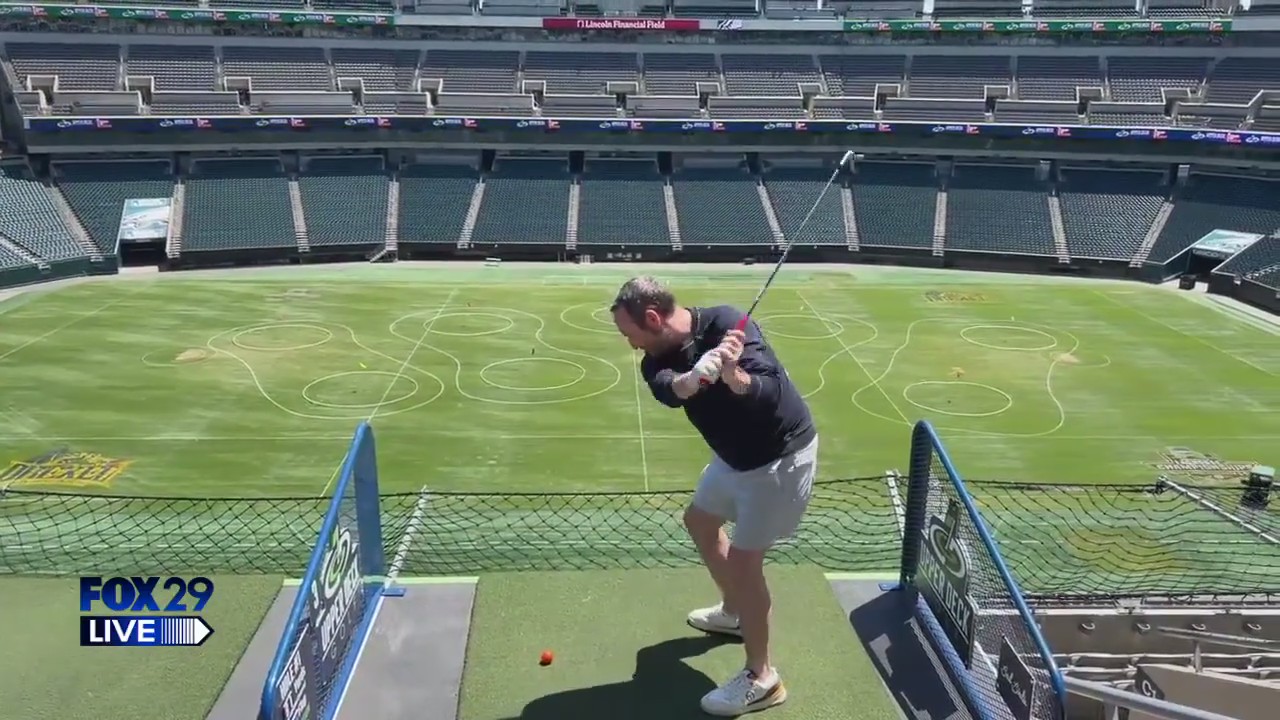 FOX 29 LIVE: Lincoln Financial Field gets turned into a golf course?