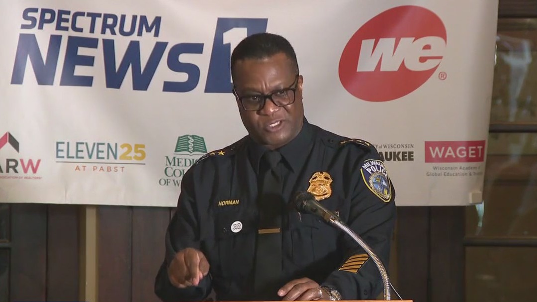 Milwaukee police chief speaks on crime