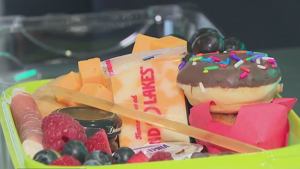 Fancy snacks at Yaya's Sweet Treats