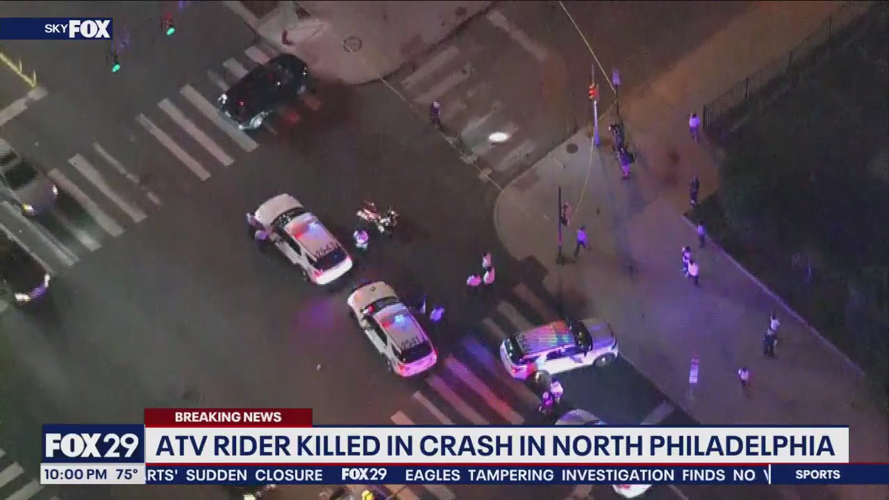 ATV rider killed in crash in North Philly | FOX 29 Philadelphia