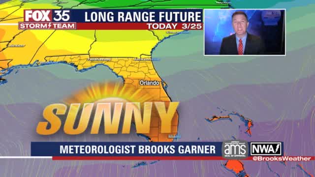 Orlando Weather: March 25, 2022