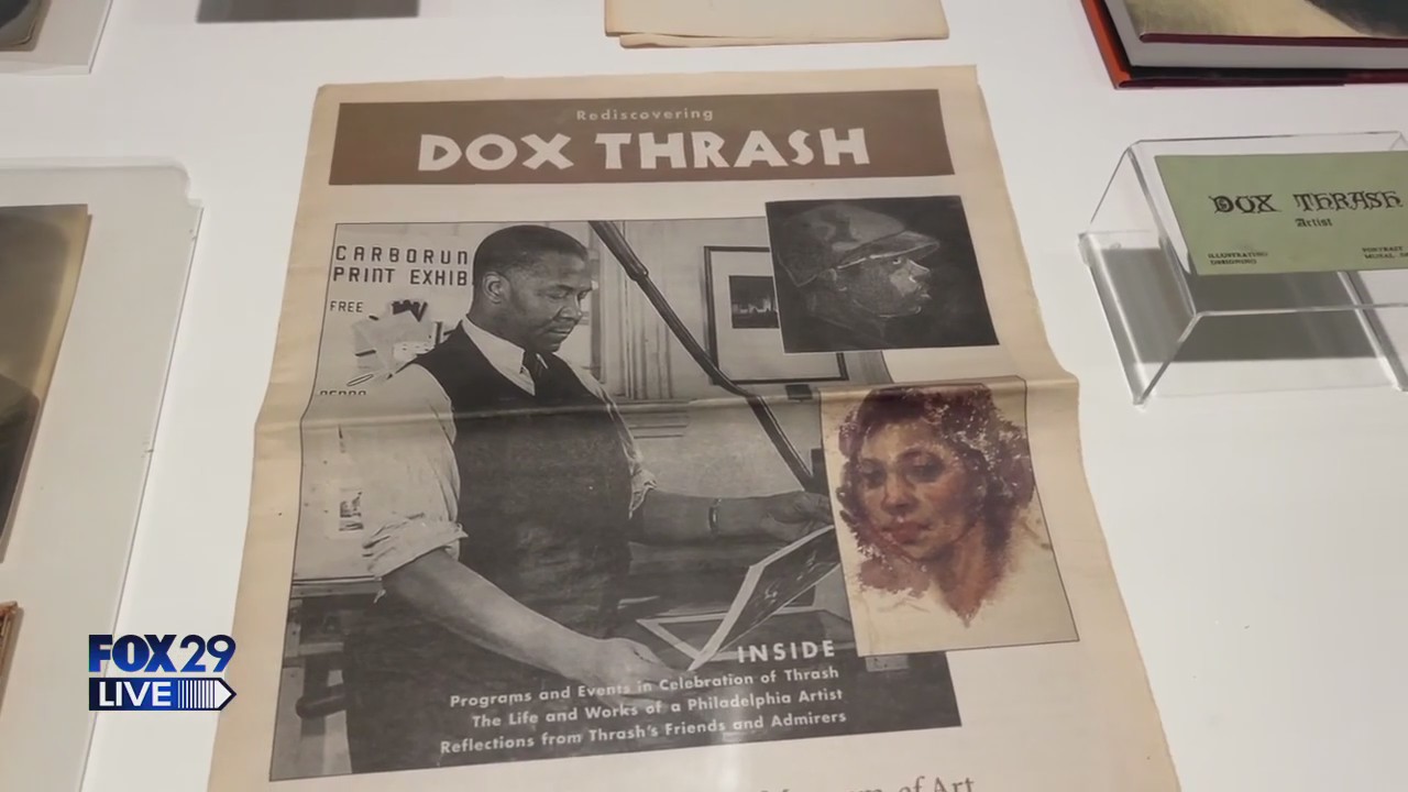 FOX 29 LIVE: Dox Thrash Exhibition at African American Museum of Philadelphia