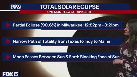 One month to solar eclipse