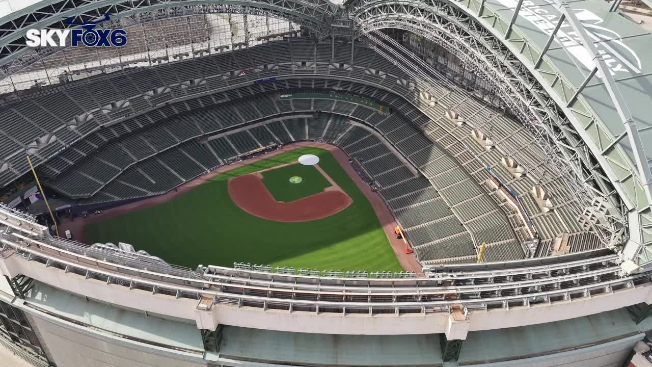American Family Field as seen from SKYFOX