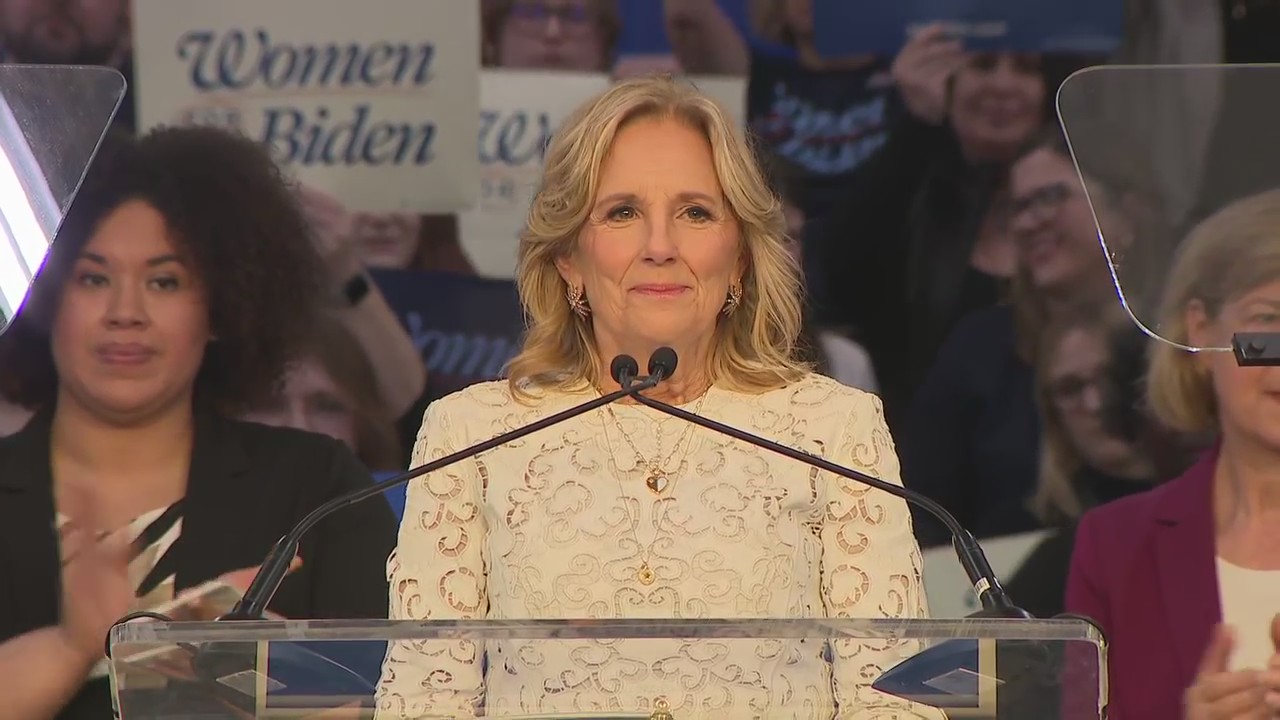 First lady Jill Biden in Waukesha