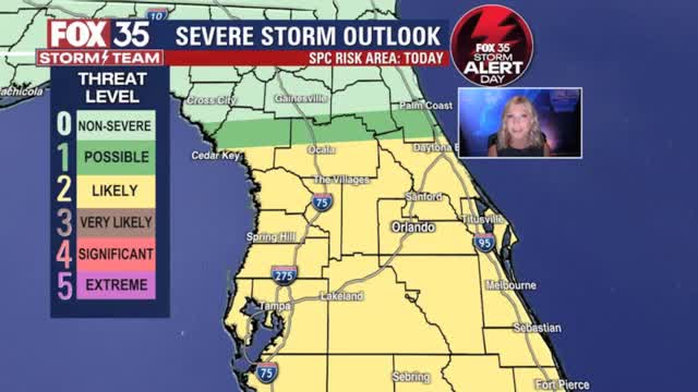 Storm Alert Day for Saturday