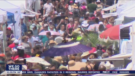 Thousands brave the heat for Manayunk Arts Festival