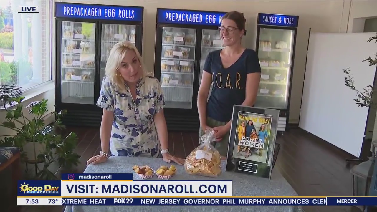 Madi's on a Roll: snack-sized savory flavor