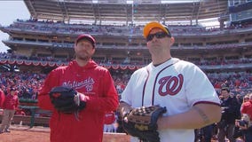 Deputy who confronted Great Mills High School shooter throws out 1st pitch at Nationals home opener
