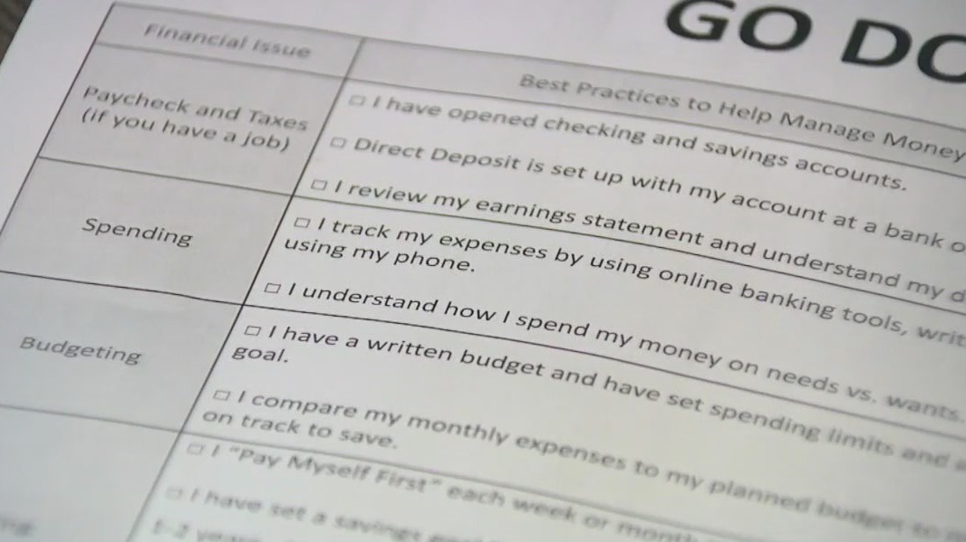 Students learn financial literacy