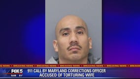 911 call made by Maryland corrections officer accused of stabbing wife released