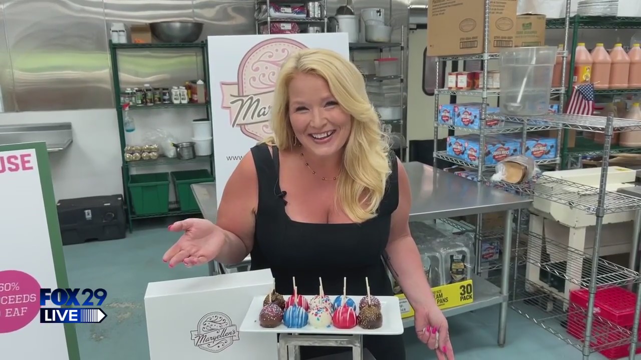 FOX 29 LIVE: Bill at Maryellen's Cake Pops