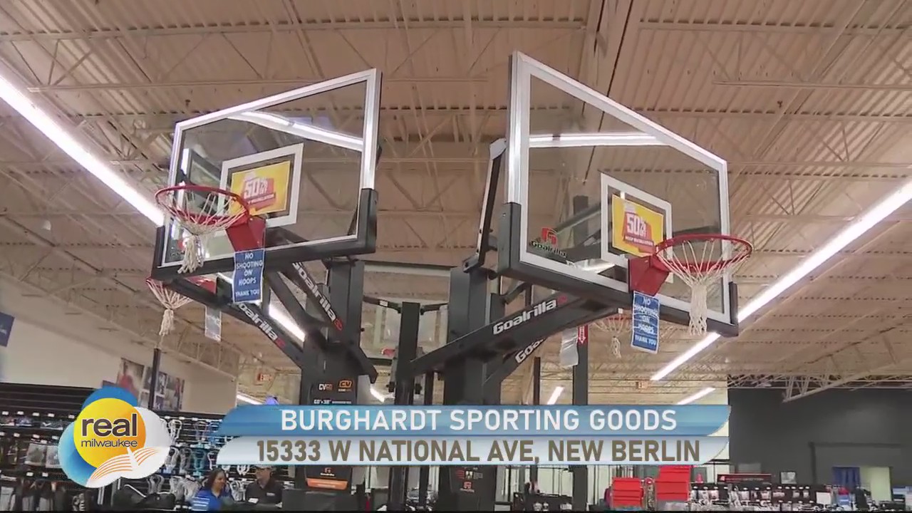 Ballin' at Burghardt Sporting Goods
