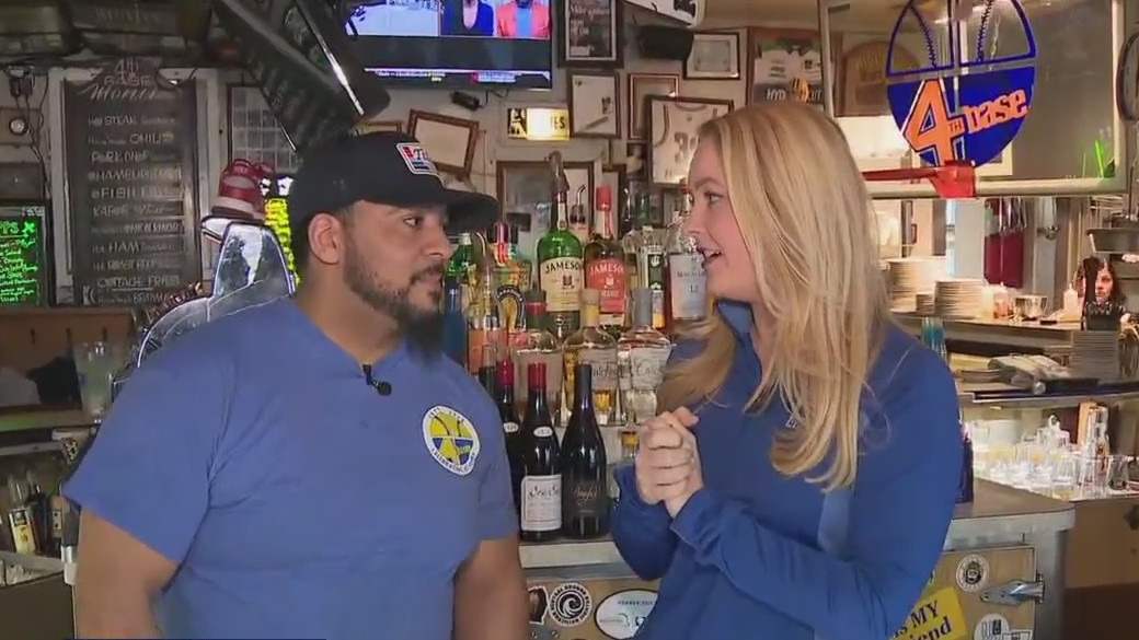 Brewers opening day at 4th Base Restaurant