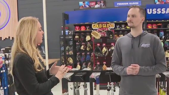 Baseball gear at Burghardt Sporting Goods