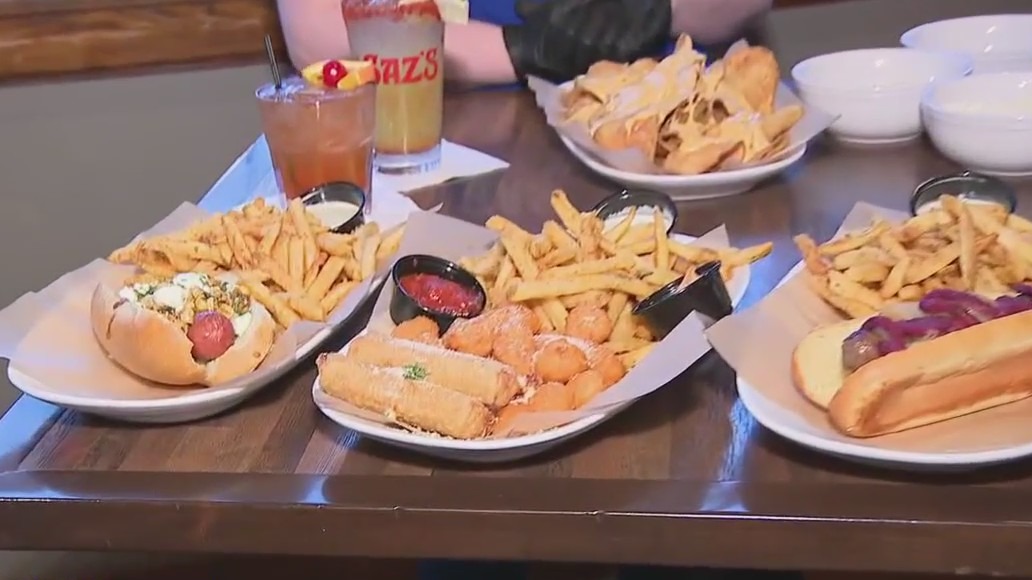 Tasty opening day food from Saz's State House