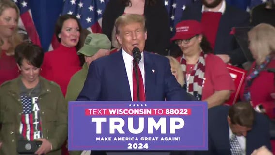 Former President Trump Wisconsin visit