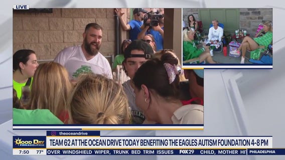 Kelce family joins community for fundraiser