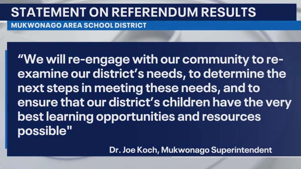 Voters reject $102M Mukwonago request