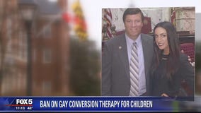 Md. lawmaker votes to ban gay conversion therapy while her father, a state senator, opposed bill