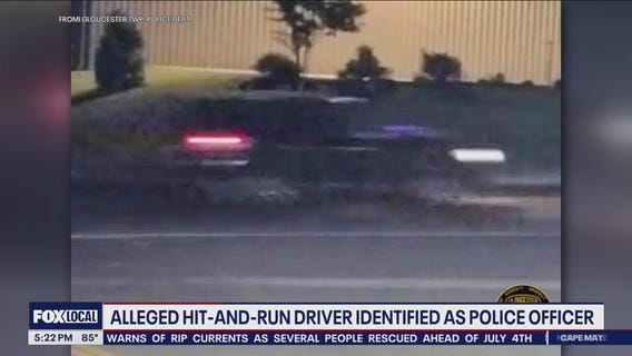 Officer charged in hit-and-run that left teen critically injured in Gloucester Township