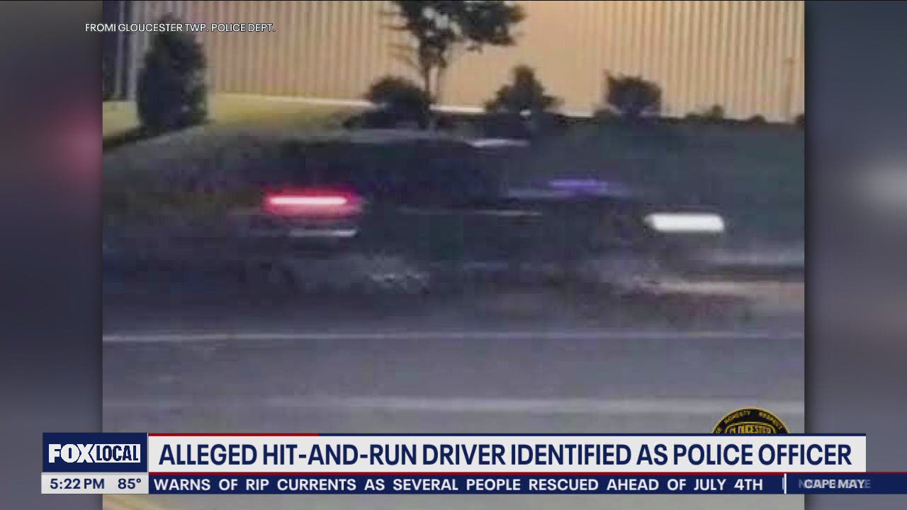 Officer charged in hit-and-run that left teen critically injured in Gloucester Township