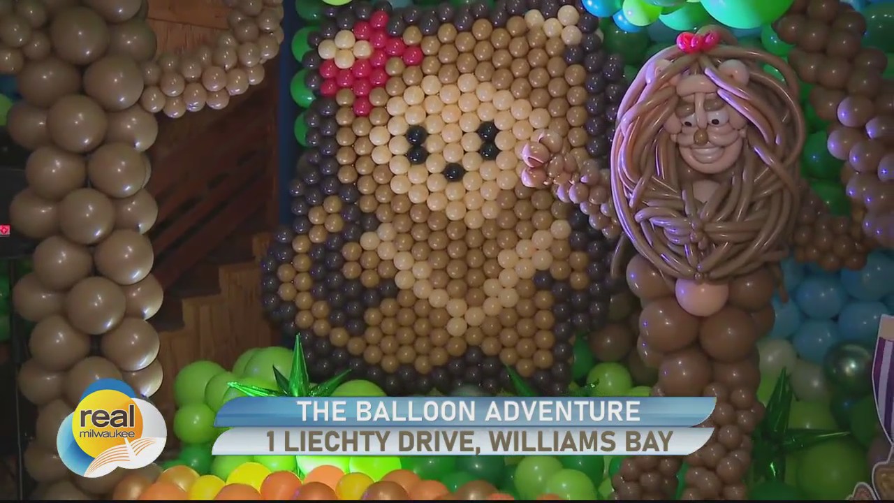 The Balloon Adventure: more than 100,000 balloons on display