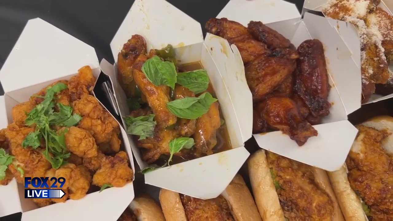 FOX 29 LIVE: What's For Dinner? - The Wing Kitchen (Don't Forget The Donut)