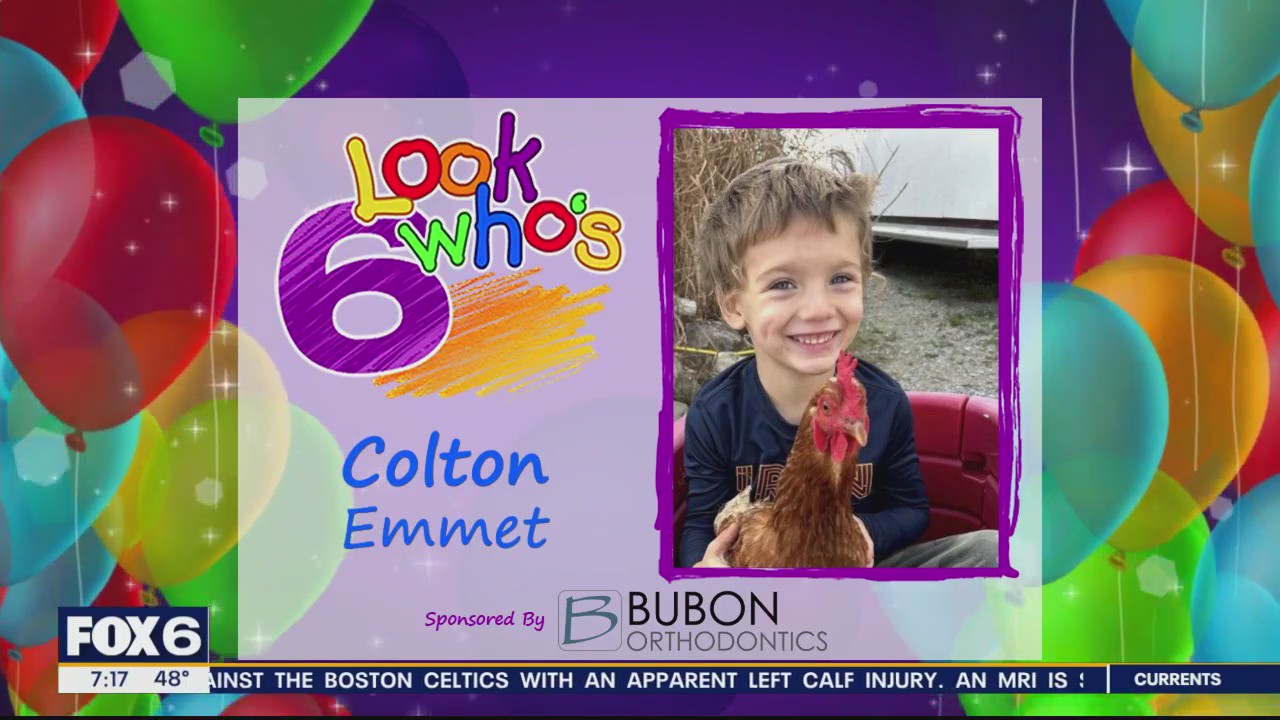 Look who's 6 on April 10, 2024