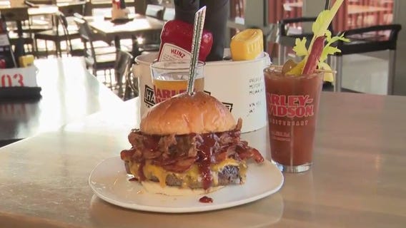 Good food at the Harley-Davidson Museum