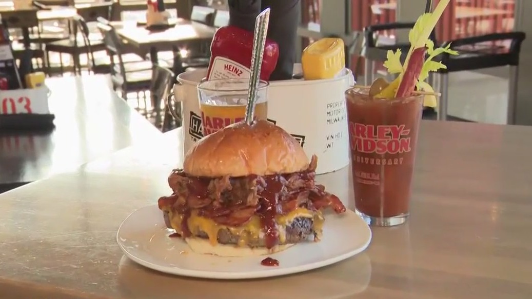 Good food at the Harley-Davidson Museum