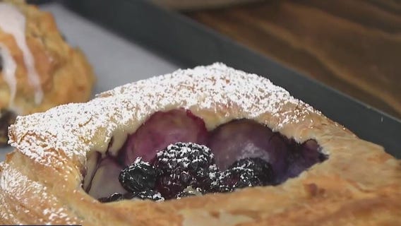 Going through the baked goods