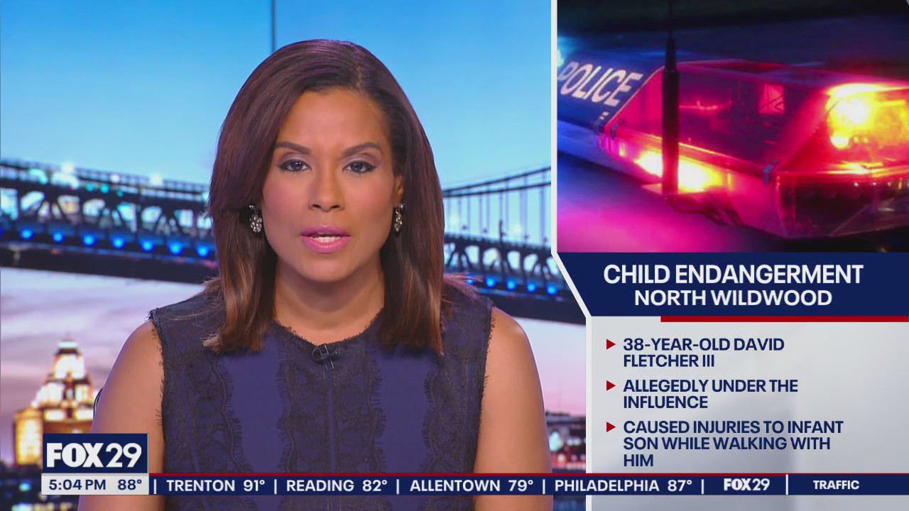 North Wildwood man arrested, charged with child endangerment of his own child