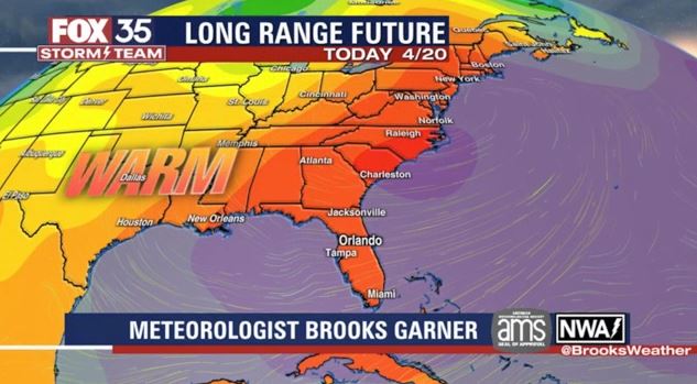 Weather Forecast: April 20, 2022
