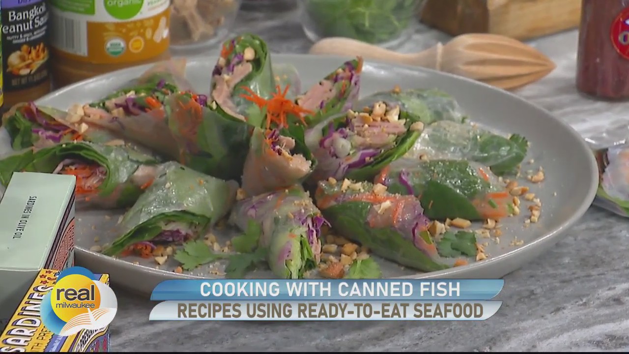 Cooking with canned fish; Recipes using ready-to-eat seafood