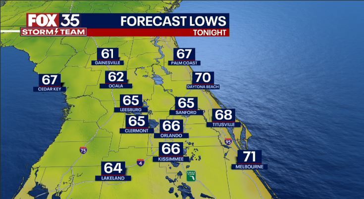 Weather Forecast: April 23, 2022