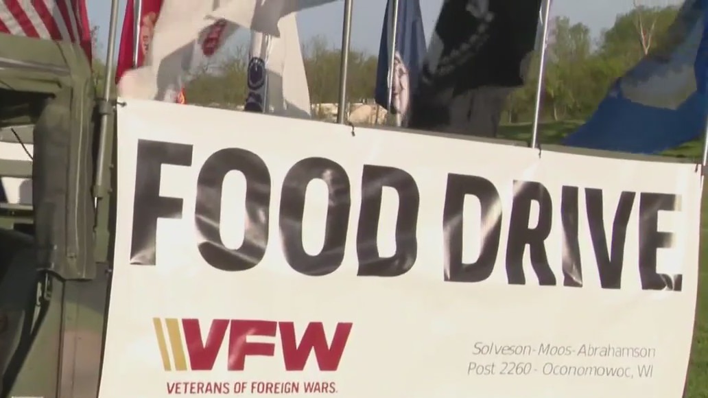 'Fill the Humvee' Food Drive in Oconomowoc