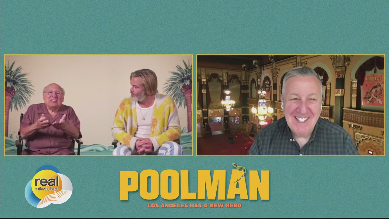 Gino chats with Chris Pine and Danny DeVito about 'Poolman'