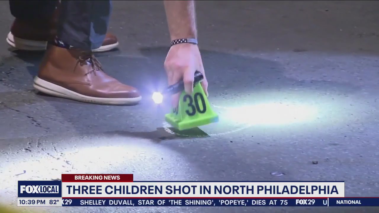 Toddler and 2 teens shot in North Philadelphia | FOX 29 Philadelphia