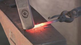 Blacksmithing at Old World Wisconsin