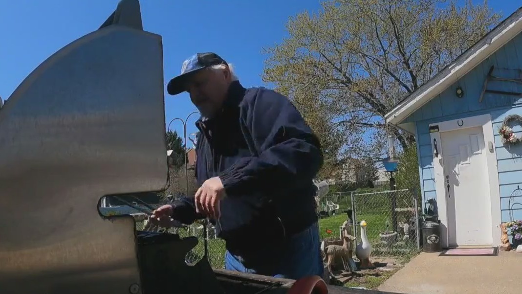 Man swallows wire grill brush bristle
