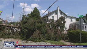 Chester County storm damage extensive as over 55K without power
