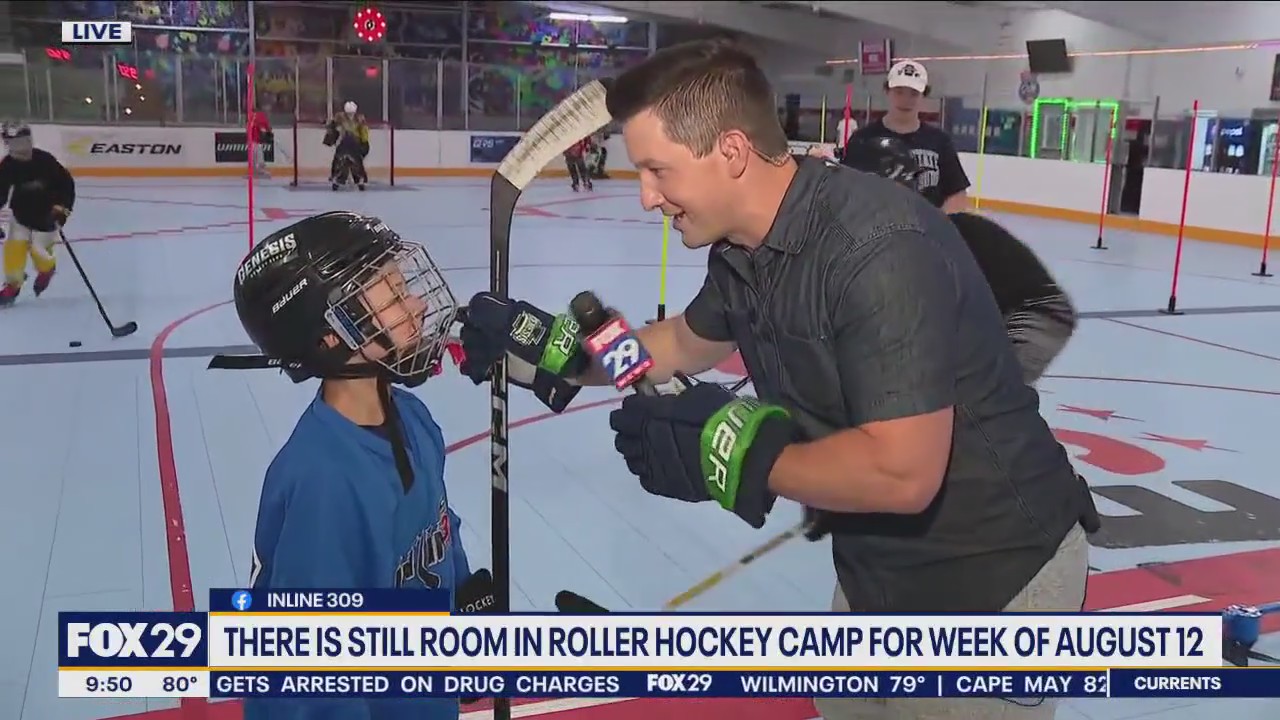 Cool off at Inline 309 with indoor ice hockey