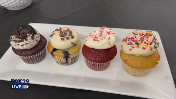 FOX 29 LIVE: What's For Dinner? (Dessert Edition) - Cupcake Carnivale